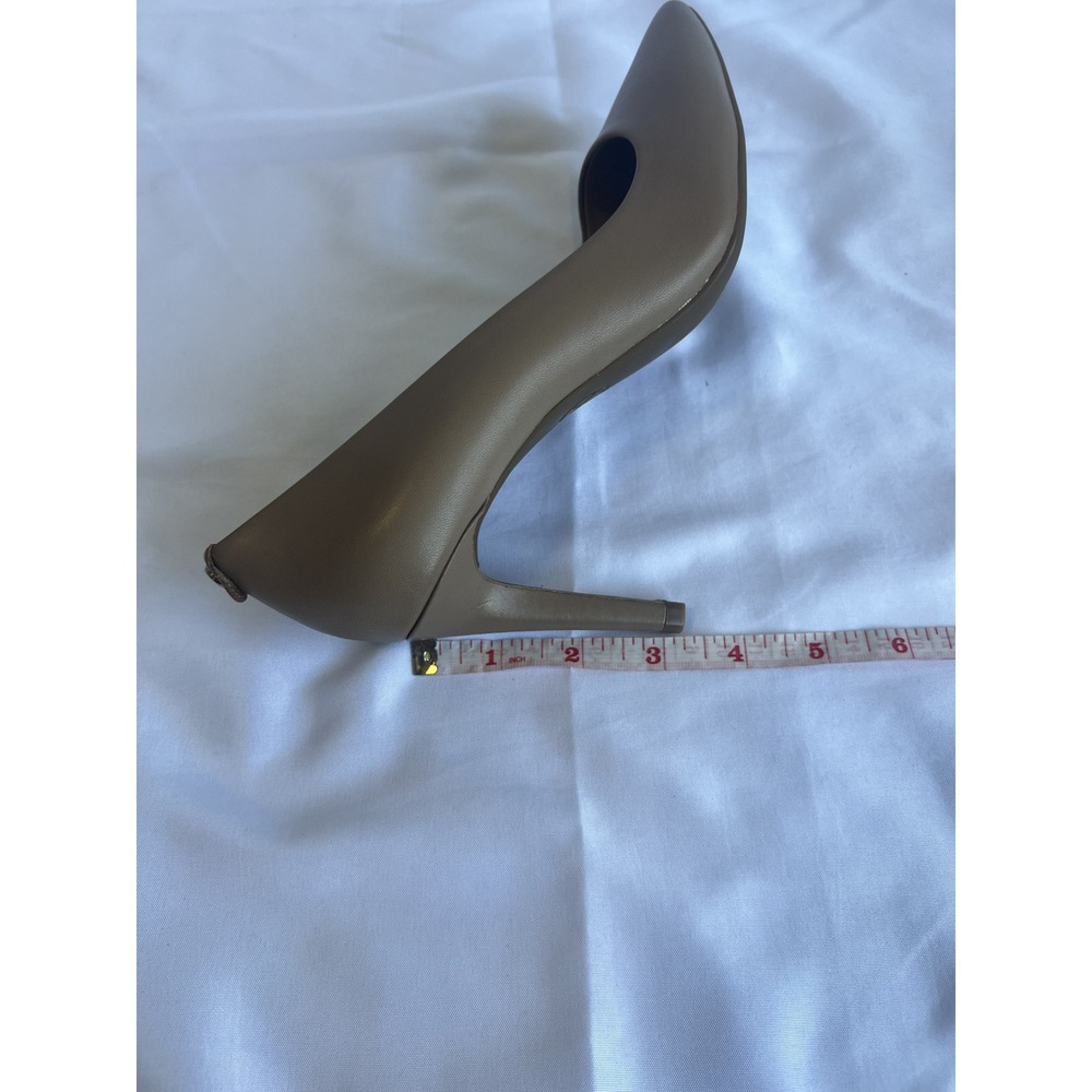 Michael Kors Dorothy Flex Pump Leather Heels Dark Khaki 40S8DOMP2L Womens 7 - Picture 12 of 13